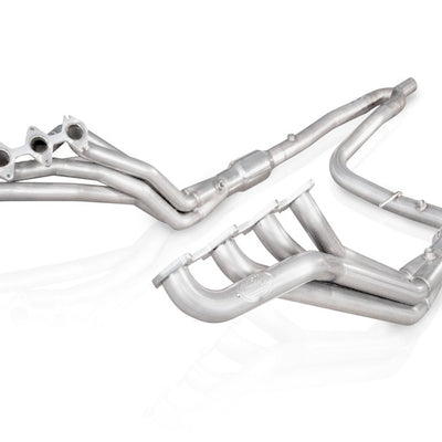 Stainless Works 2004-08 F150 5.4L Headers 1-3/4in Primaries 2-1/2in High-Flow Cats Y-Pipe
