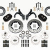 Wilwood Forged Dynalite Front Kit 11.00in Drilled 69-70 Impala Drum/Disc 69-82 Vette