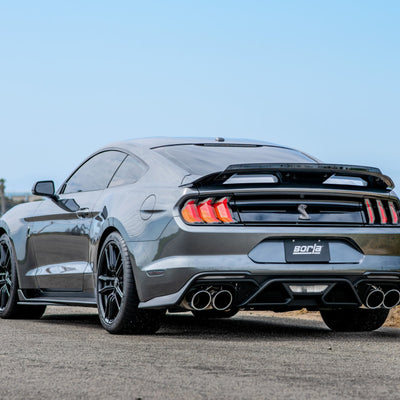 Borla 2020 Ford GT500 5.2L AT 3in ATAK CatBack Exhaust w/ Chrome Tips