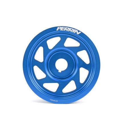 PERRIN 93-14 Subaru Impreza (Incl. 02-14 WRX) / 04-21 STI Lightened Crank Pulley - Blue