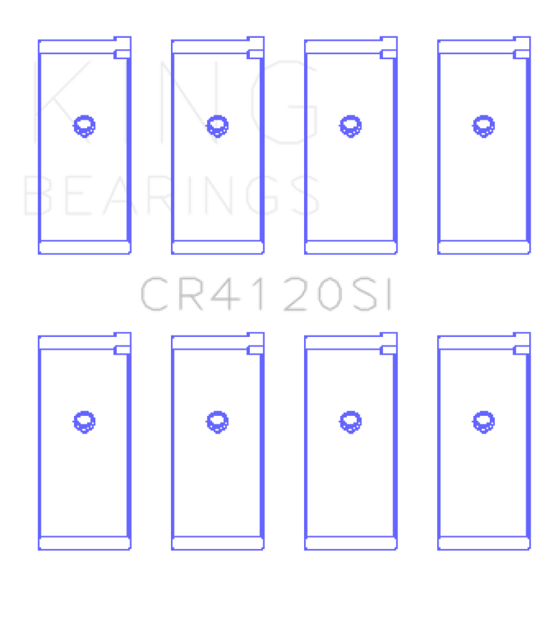 King Engine Bearings Mitsubishi 4G63/64 DOHC (Size +0.5) Rod Bearing Set