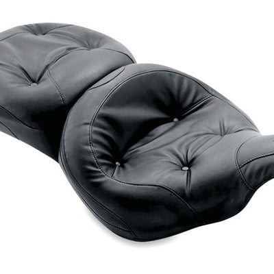 Mustang 97-07 Harley Electra Glide & Road Glide Wide Touring 1PC Seat Regal - Black