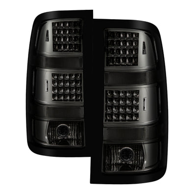 xTune GMC Sierra 07-13 (Not Fit 3500 Dually 4 Rear Wheels) LED Tail Lights Smoked ALT-JH-GS07-LED-SM