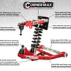 UMI Performance 73-87 GM C10 CornerMax A-Arm Kit - Red