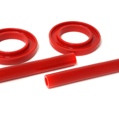 Energy Suspension 83-04 Ford Mustang SVO Red Front Spring Upper & Lower Isolator Set