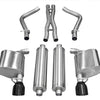 Corsa 2011-2014 Chrysler 300 R/T 5.7L V8 Black Xtreme Cat-Back Exhaust