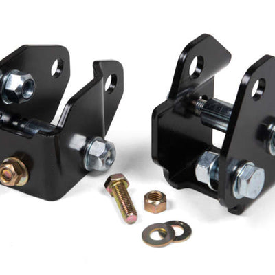 JKS Manufacturing 18-21 Jeep Wrangler JL/20-21 Gladiator JT Shock Relocation Brackets - Front