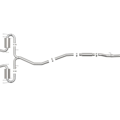 aFe Takeda 3in 304 SS Cat-Back Exhaust System w/CF Tips 17-20 Honda Civic Sport L4-1.5L (t)