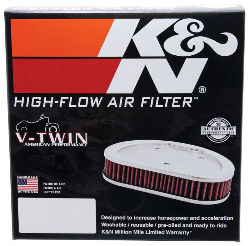 K&N 75-78 Harley-Davidson 1000/1200CC Drop In Replacement Air Filter