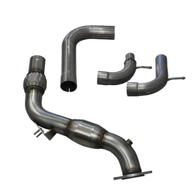 Corsa 2015-2022 Ford Mustang 3in Downpipe with 200 Cell Catalytic Converter