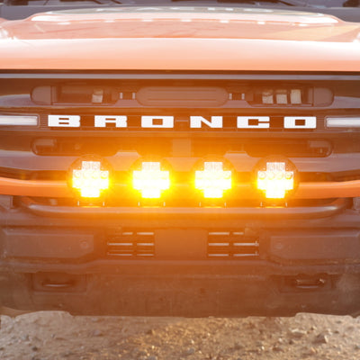 ARB Nacho 5.75in Offroad TM5 Amber White LED Light Set