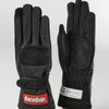 RaceQuip Black 2-Layer SFI-5 Glove - XSmall