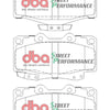 DBA 95-04 Toyota Tacoma (6 Lug) Front SP Performance Brake Pads