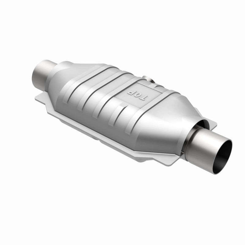 MagnaFlow Universal Catalytic Converter 2.5 Midbed O2 CA OBDII Ul