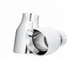 AWE Tuning Audi B9 A4 SwitchPath Exhaust Dual Outlet - Chrome Silver Tips (Includes DP and Remote)