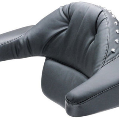 Mustang 93-13 Harley Electra Glide Std,Rd Glide,Rd King,Str Glide Extended Arm Wrap w/Studs - Black