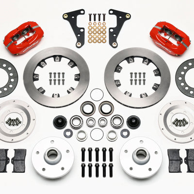 Wilwood Forged Dynalite Front Kit 11.75in Red 40-52 Oldsmobile