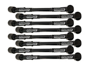 Moroso GM LS 11in Long Coil On Plug 90 Deg Plug Sleeved Ultra Spark Plug Wire Set - Black