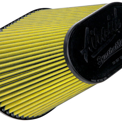 Airaid Universal Air Filter - Cone 6in FLG x 10-3/4x7-3/4in B x 7-1/4x4-3/4in T x 9in H Synthaflow