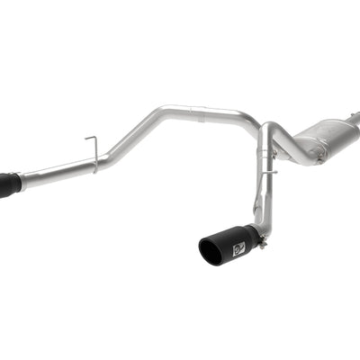 aFe Apollo GT Series 3 IN 409 SS Cat-Back Exhaust System w/ Black Tip GM Sierra 1500 09-18
