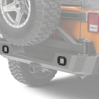 Raxiom 3-In Flush Mount 4-LED Off Road Light Flood Beam Universal (Some Adaptation May Be Required)