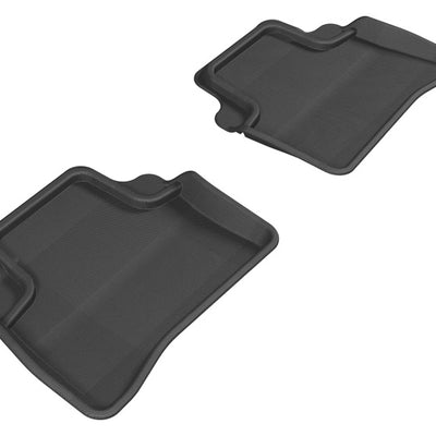 3D MAXpider 2010-2016 Mercedes-Benz E-Class W212 Kagu 2nd Row Floormats - Black
