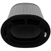 aFe Magnum FLOW Air Filter Pro DRY S (6.5x4.75)in F x (9x7)in B x (9x7) T (Inverted) x 9in H