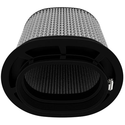aFe Magnum FLOW Air Filter Pro DRY S (6.5x4.75)in F x (9x7)in B x (9x7) T (Inverted) x 9in H