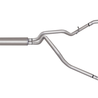 Gibson 11-16 Ford F-250 Super Duty Lariat 6.2L 2.5in Cat-Back Dual Split Exhaust - Stainless