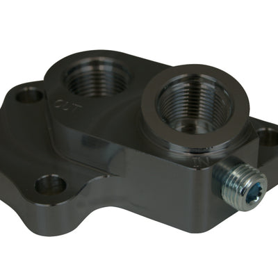 Moroso Ford 5.0/Coyote Gen 1/2/3 Remote Oil Filter Adapter