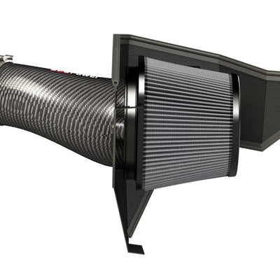 aFe POWER Magnum FORCE Carbon Fiber Stage 2 Pro Dry S CAIS - 11-18 Dodge Challenger/Charger V8-6.4L
