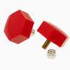 Prothane Universal Bump Stop 7/8 X 2 1/4in Dia. Hex - Red