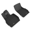 3D Maxpider 20-22 Chevrolet Corvette C8 20-22 Kagu Floor Mats - Black R1