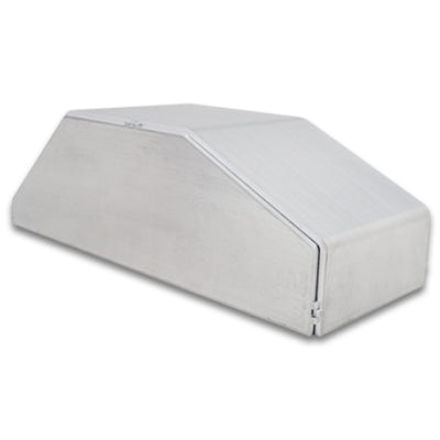 Vibrant I/C End Tank 4in Wide 9.85in Long 3.25in Tall Use w/ Horizontal I/C Core 12837 - 5052 Alum