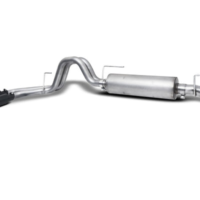 Gibson 21-24 Ford F150 2.7/3.3L 3/2.5in Cat-Back Dual Sport Exhaust System Stainless - Black Elite