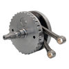 S&S Cycle 99-06 BT 4in Stroke Flywheel Assembly w/o Sprocket Shaft Bearing