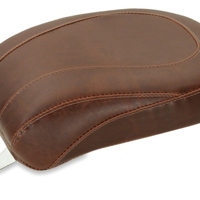 Mustang 84-06 Harley Standard Rear Tire Wide Tripper Passenger Seat - Distressed Brown