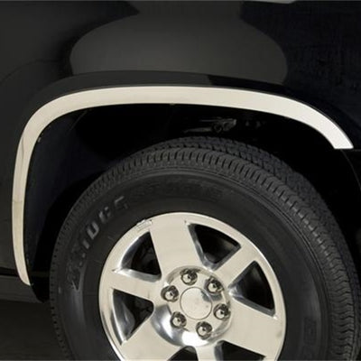 Putco 07-14 Chevrolet Suburban - Full Stainless Steel Fender Trim