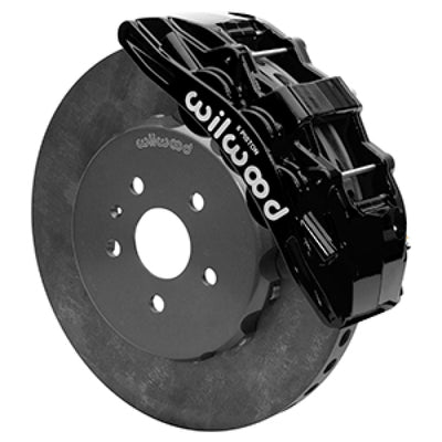 Wilwood SX6R WCCB Carbon-Ceramic 10-14 Chevy Camaro Front Big Brake Kit - Black