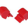 Prothane Universal Bump Stop Pull Through Style - Red