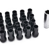 ISR Performance Steel 50mm Open Ended Lug Nuts M12x1.25 - Black