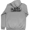 Autometer Gray Competition Pullover Hoodie - Adult Large