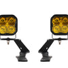 Diode Dynamics 19-21 Ford Ranger Pro SS3 LED Ditch Light Kit - Yellow Combo