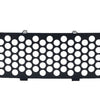 Putco 11-14 Ford F-150 - EcoBoost Bumper Grille Inserts - Black SS Punch w/ Heater Plug Opening