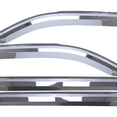 Putco 19-20 Ram 1500 - Quad Cab (Set of 4) Element Chrome Window Visors