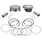 S&S Cycle 2007+ BT 3-7/8in x 4-3/8in Piston Set - .005in