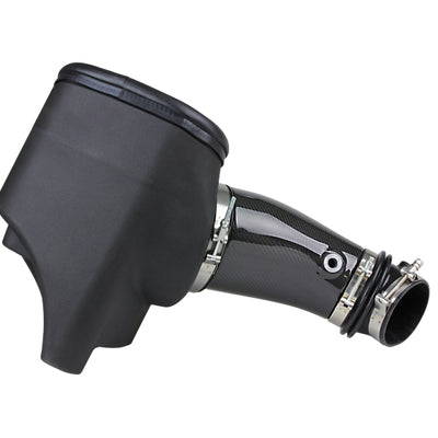 aFe Track Series Carbon Fiber Pro Dry S AIS - 2018 Jeep Grand Cherokee Trackhawk (WK2) V8-6.2L(SC)