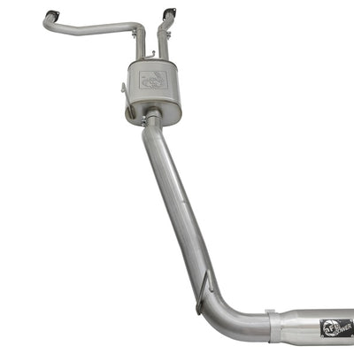 aFe MACH Force-Xp 2-1/2in Cat-Back Exhaust System w/ Polished Tip 16-17 Nissan Titan XD V8 5.6L