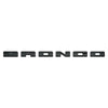 Ford Racing 2021+ Bronco Grille Lettering Overlay Kit - Black