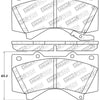 StopTech 13-18 Toyota Land Cruiser Performance Front Brake Pads